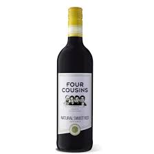 Four Cousins Sweet Red 750ml
